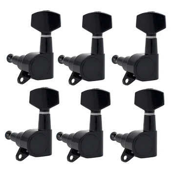 Guitar Sealed Small Peg Tuning Pegs Tuners Machine Heads For Acoustic Electric Guitar Guitar Parts( Black 6L )
Guitar Sealed Small Peg Tuning Pegs Tuners Machine Heads For Acoustic Electric Guitar Guitar Parts( Black 6L )