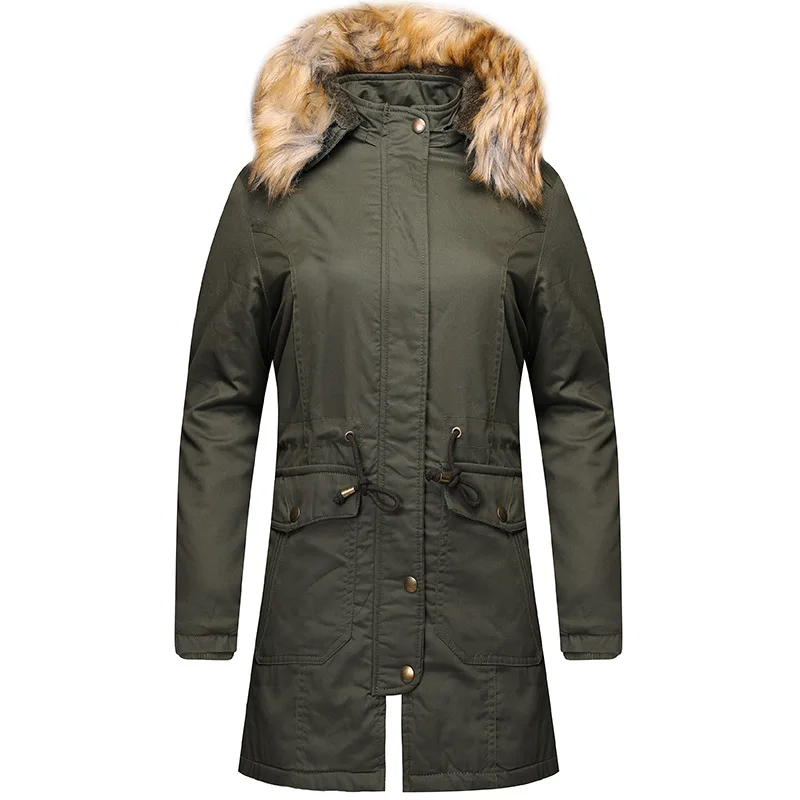 Foreign Trade WOMEN'S Wadded Jacket Mid-length AliExpress Amazon Cross Border WOMEN'S Cotton Padded Clothing Europe And America 
Foreign Trade WOMEN'S Wadded Jacket Mid-length AliExpress Amazon Cross Border WOMEN'S Cotton Padded Clothing Europe And America