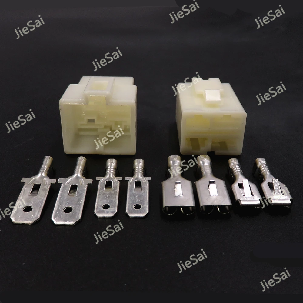 4 Pin Male Female Composite Connector For Automobile 6.3 7.8 Series Plastic Housing Wire Cable Socket
4 Pin Male Female Composite Connector For Automobile 6.3 7.8 Series Plastic Housing Wire Cable Socket