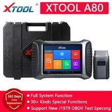 XTOOL A80 OBD2 Diagnostic Tool Full System Car Reader Scanner With ECU Coding Programmer With BT/WiFi Free Update Online
XTOOL A80 OBD2 Diagnostic Tool Full System Car Reader Scanner With ECU Coding Programmer With BT/WiFi Free Update Online