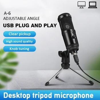 USB Studio Condenser Recording Karaoke Microphone for PC Laptop YouTube broadcasting Gaming Recording mic with Stand Shock Mount
USB Studio Condenser Recording Karaoke Microphone for PC Laptop YouTube broadcasting Gaming Recording mic with Stand Shock Mount