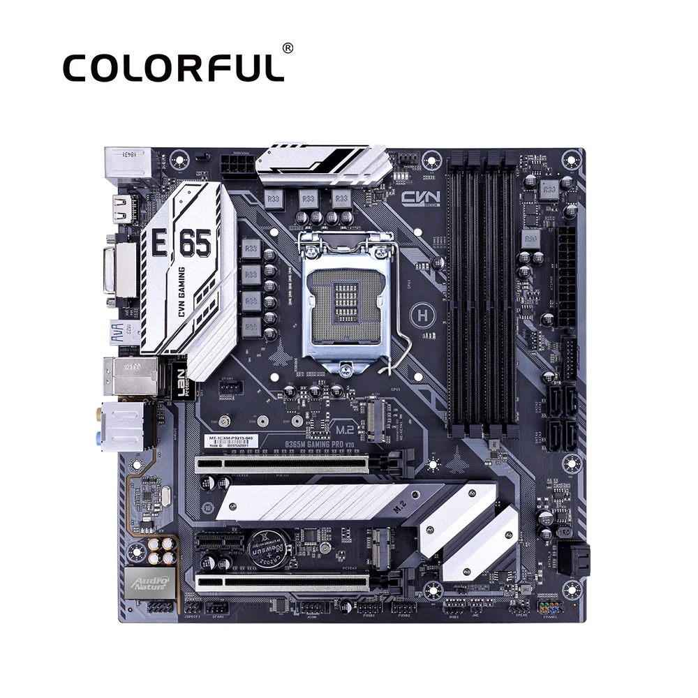 Colorful Intel B365/LGA 1151 Motherboard DDR4 M.2 Gaming Socket 1151 MATX Mainboard Sata3.0 PCI Express3.0 B365M GAMING PRO V20
Colorful Intel B365/LGA 1151 Motherboard DDR4 M.2 Gaming Socket 1151 MATX Mainboard Sata3.0 PCI Express3.0 B365M GAMING PRO V20