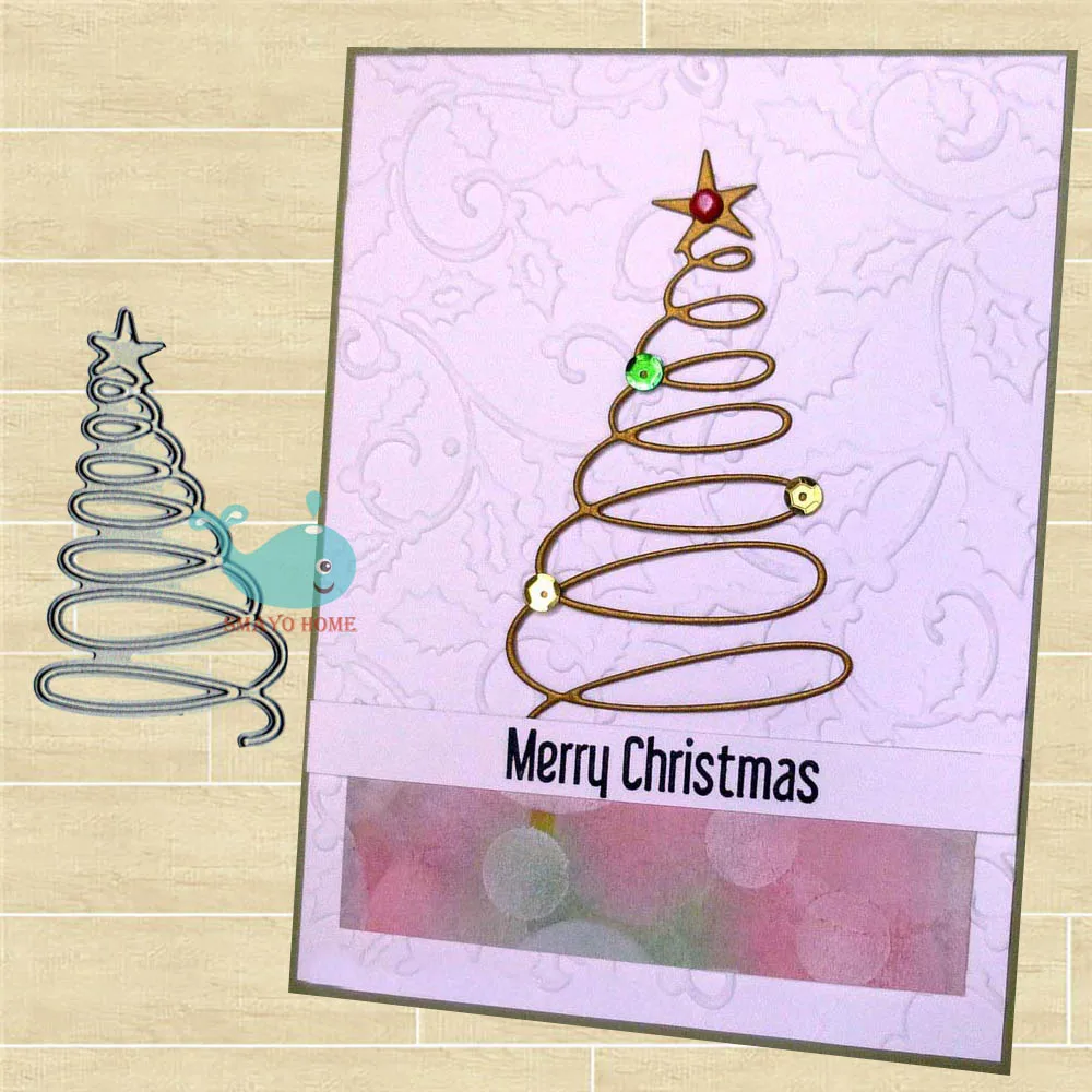 Smayo home Line christmas tree Metal Cutting Dies for Scrapbooking Album Paper DIY Card Decoration Embossing New Dies Cut 2019
Smayo home Line christmas tree Metal Cutting Dies for Scrapbooking Album Paper DIY Card Decoration Embossing New Dies Cut 2019
