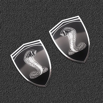 Fashion Car Styling 3D Car Sticker Cobra Snake Metal Car Emblem Badge For Mustang GT500 SVT Ford car accessories
Fashion Car Styling 3D Car Sticker Cobra Snake Metal Car Emblem Badge For Mustang GT500 SVT Ford car accessories