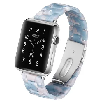 New Resin Band for iWatch 44MM/42MM For Apple Watch 5 40mm 38mm Bracelet Stainless Steel Wrist Strap Series 5/4/3/2/1 Watchband
New Resin Band for iWatch 44MM/42MM For Apple Watch 5 40mm 38mm Bracelet Stainless Steel Wrist Strap Series 5/4/3/2/1 Watchband