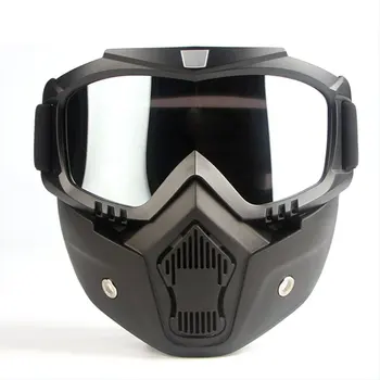 Hot Sales Modular Mask Detachable Goggles And Mouth Filter Perfect for Open Face Motorcycle Half Helmet or Vintage Helmets
Hot Sales Modular Mask Detachable Goggles And Mouth Filter Perfect for Open Face Motorcycle Half Helmet or Vintage Helmets