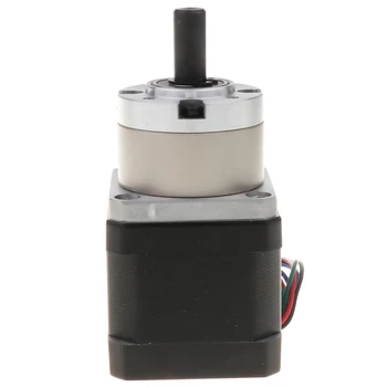 Premium Nema17 Planetary Gear Box Stepper Motor Reduction Ratio1:5.18, 4 Leads 83x42x42mm for 3D Printer
Premium Nema17 Planetary Gear Box Stepper Motor Reduction Ratio1:5.18, 4 Leads 83x42x42mm for 3D Printer