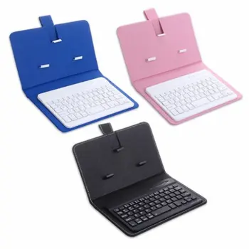 Phone Bluetooth Keyboard Case Leather Stand Cover For 4.5-6.8Inch iPhone / Android Phone 
Phone Bluetooth Keyboard Case Leather Stand Cover For 4.5-6.8Inch iPhone / Android Phone