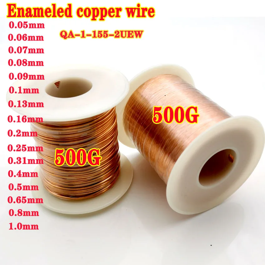 2uew enameled wire 0.04-1.5mm qa-1 / 155 direct welded enameled wire polyurethane enameled copper wire / 500g
2uew enameled wire 0.04-1.5mm qa-1 / 155 direct welded enameled wire polyurethane enameled copper wire / 500g