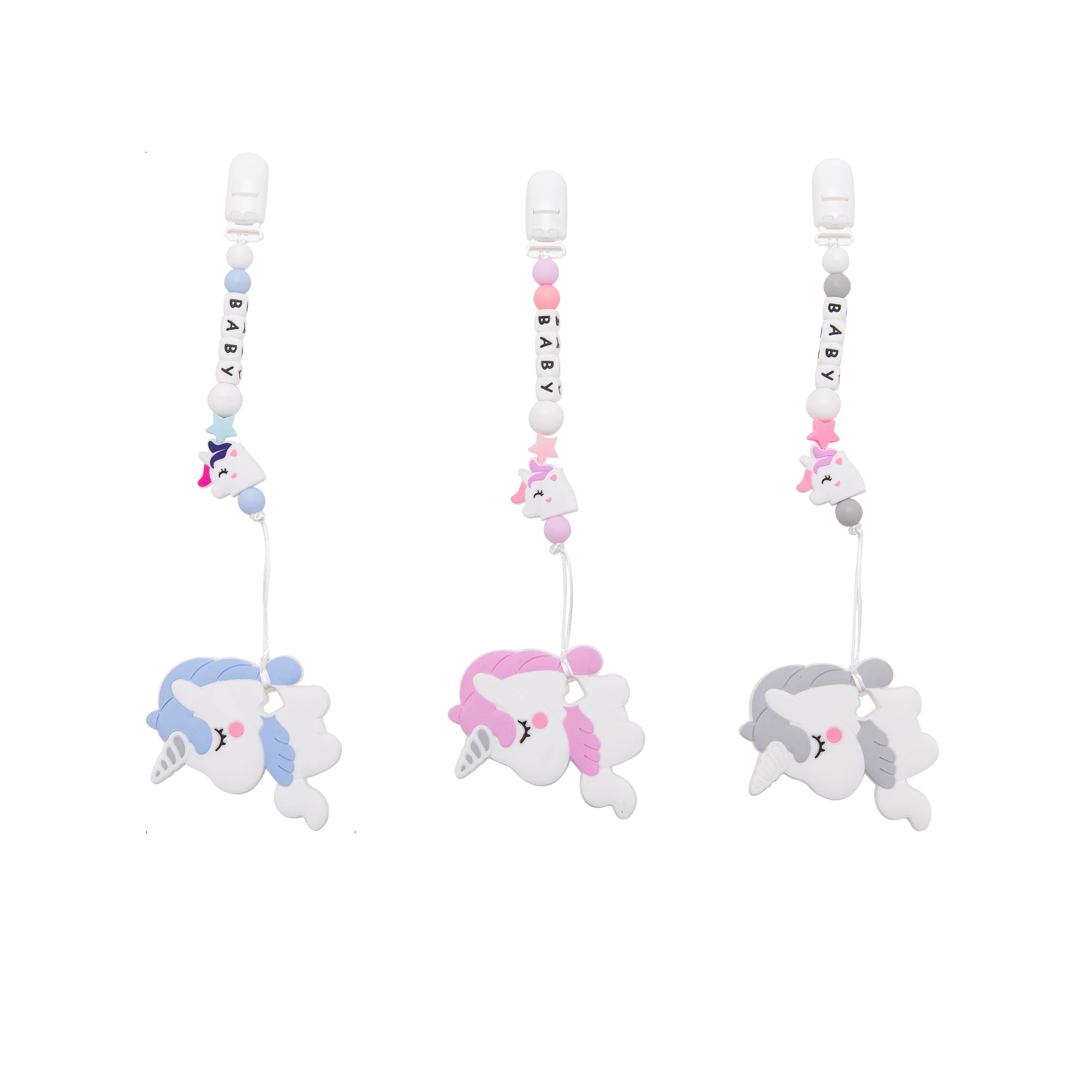 Animal Teether Pacifier Clip Personalized Baby Name Colorful Pacifier Chain for Baby Teething Soother Silicone Chew Toy Clips
Animal Teether Pacifier Clip Personalized Baby Name Colorful Pacifier Chain for Baby Teething Soother Silicone Chew Toy Clips