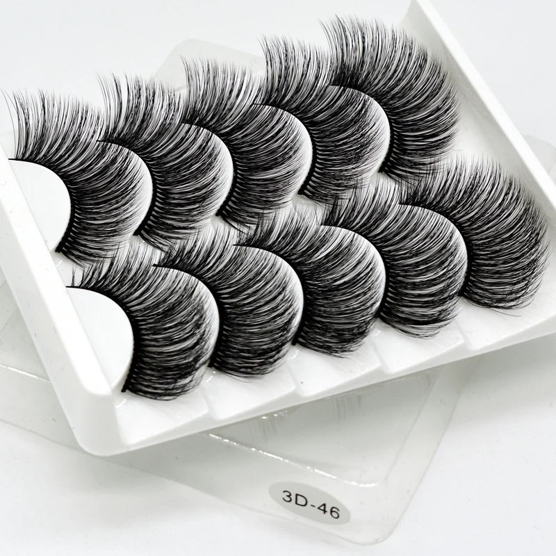 5Pairs 3D Mane False Eyelashes Natural / Thick Long Eyelashes Small Beams Makeup Beauty Extension Tools Wholesale
5Pairs 3D Mane False Eyelashes Natural / Thick Long Eyelashes Small Beams Makeup Beauty Extension Tools Wholesale