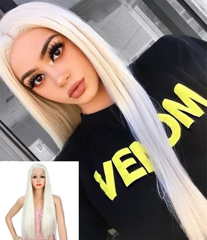 Natifah White Wig Long Straight Cosplay Synthetic Lace Front Wigs 150% Density Free Part Long Wig Cosplay For Woman
Natifah White Wig Long Straight Cosplay Synthetic Lace Front Wigs 150% Density Free Part Long Wig Cosplay For Woman