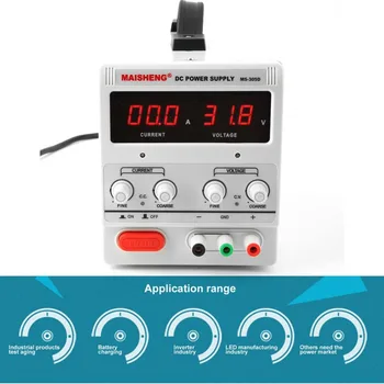 Universal Variable DC Linear Power Supply 30V 5A Digital Regulated Adjustable DC Power Supply For Labs US Socket Toiletry Kits
Universal Variable DC Linear Power Supply 30V 5A Digital Regulated Adjustable DC Power Supply For Labs US Socket Toiletry Kits