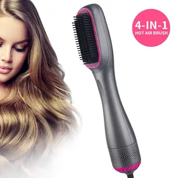One Step Hair Blow Dryer Hot Air Brush fast Hair Dryer 2 in 1 Negative Ions Hair Salon Volumizer Straightener Curler Styler Comb
One Step Hair Blow Dryer Hot Air Brush fast Hair Dryer 2 in 1 Negative Ions Hair Salon Volumizer Straightener Curler Styler Comb