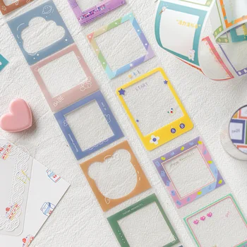 50mm*3mm Anime Frame Diary Series Japanese Matte Translucent PET Tape Stationery Fresh and Simple Journal Halloween Washi Tape
50mm*3mm Anime Frame Diary Series Japanese Matte Translucent PET Tape Stationery Fresh and Simple Journal Halloween Washi Tape