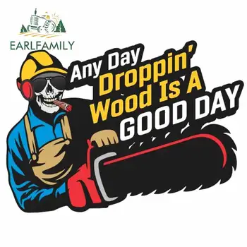 EARLFAMILY 13cm x 9.8cm for a good day skull Chainsaw Car Stickers Waterproof Personality Motorcycle Window VAN Decal Decoration
EARLFAMILY 13cm x 9.8cm for a good day skull Chainsaw Car Stickers Waterproof Personality Motorcycle Window VAN Decal Decoration