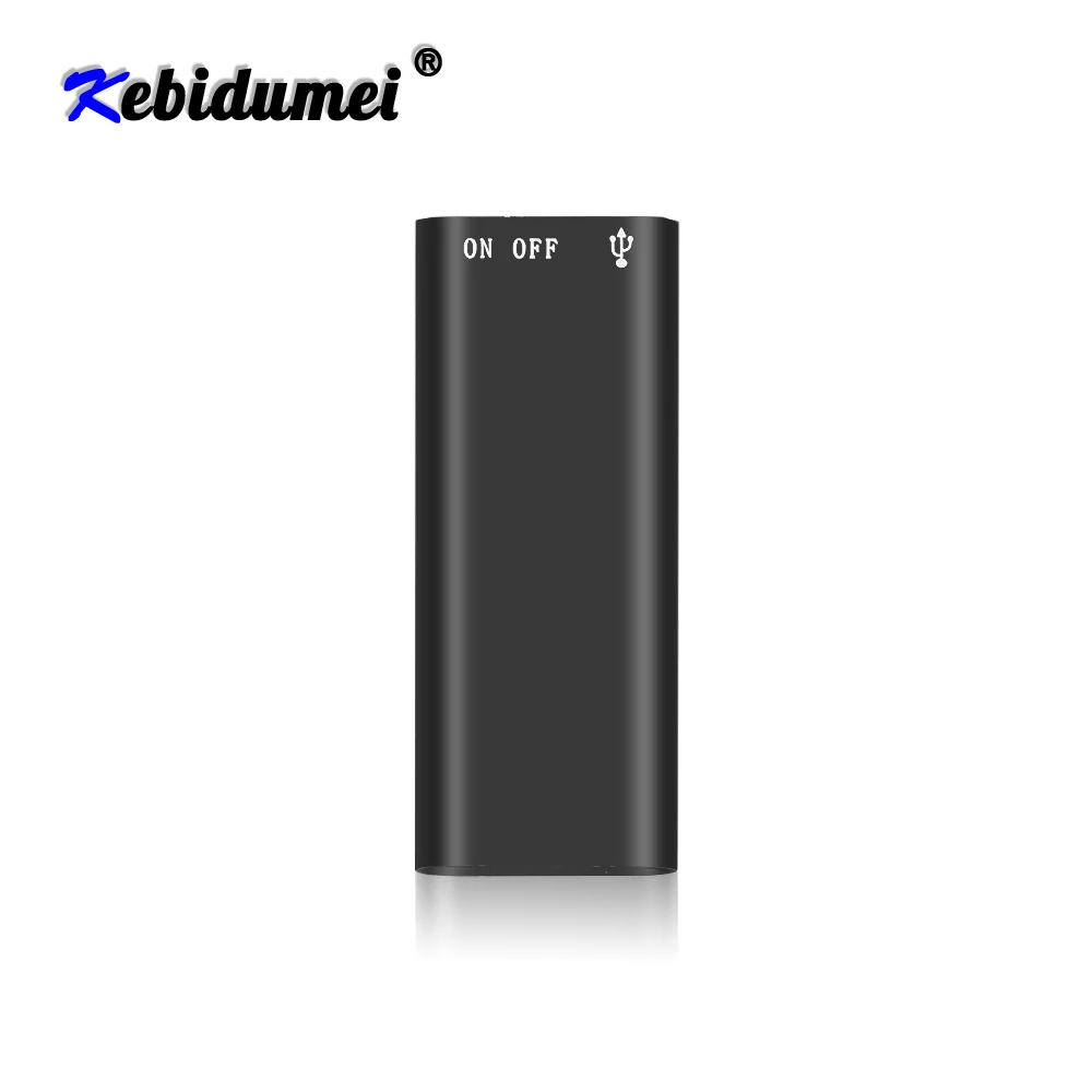 Цифровой мини диктофон Kebidumei 8G звукозаписывающее устройство музыкальный MP3