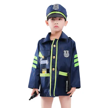 Halloween Carnival Purim Costumes kids Police Service Kindergarten Traffic Police Game Cosplay Professional Uniforms Toy Set 
Halloween Carnival Purim Costumes kids Police Service Kindergarten Traffic Police Game Cosplay Professional Uniforms Toy Set