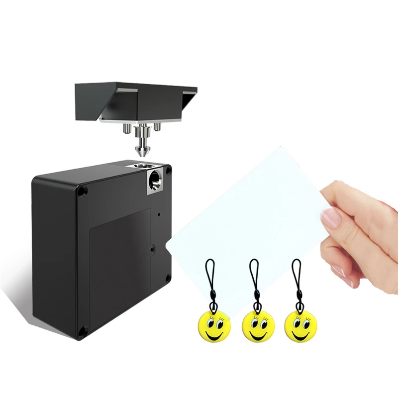 Invisible 13.56MHZ IC Card RFID Smart Hidden Lock Used for Cabinet and Drawer Single Door and Double Door No Need Open Hole
Invisible 13.56MHZ IC Card RFID Smart Hidden Lock Used for Cabinet and Drawer Single Door and Double Door No Need Open Hole