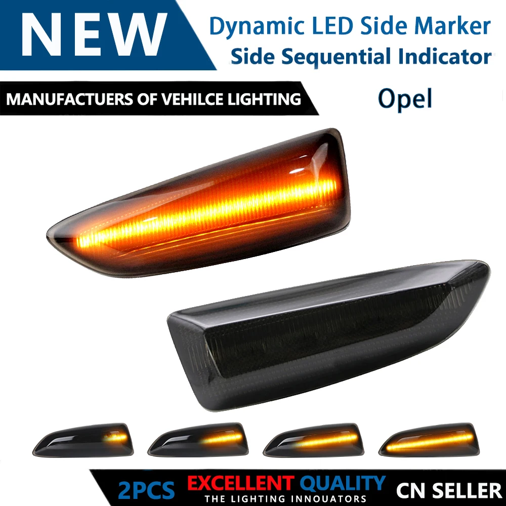 2pcs Smoke Dynamic Side Marker Lamp Turn Signal Flashing LED light For Buick Regal Opel Crossland Grandland Astra Insignia B
2pcs Smoke Dynamic Side Marker Lamp Turn Signal Flashing LED light For Buick Regal Opel Crossland Grandland Astra Insignia B