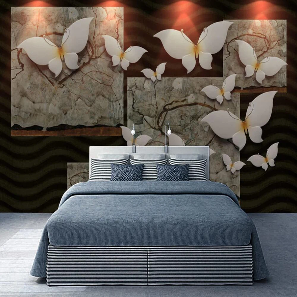 Drop Shipping Custom 3D Wallpaper Mural Retro 3D Three-dimensional Butterfly Dance Relief Background Wall Mural Wallpaper
Drop Shipping Custom 3D Wallpaper Mural Retro 3D Three-dimensional Butterfly Dance Relief Background Wall Mural Wallpaper