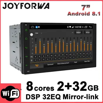 DSP 7" 2Din Android 8.1 Car Multimedia Radio GPS SPDIF Subwoofer Stereo WiFi 4G SIM DVR DAB OBD TPMS Bluetooth Mirror Link
DSP 7" 2Din Android 8.1 Car Multimedia Radio GPS SPDIF Subwoofer Stereo WiFi 4G SIM DVR DAB OBD TPMS Bluetooth Mirror Link
