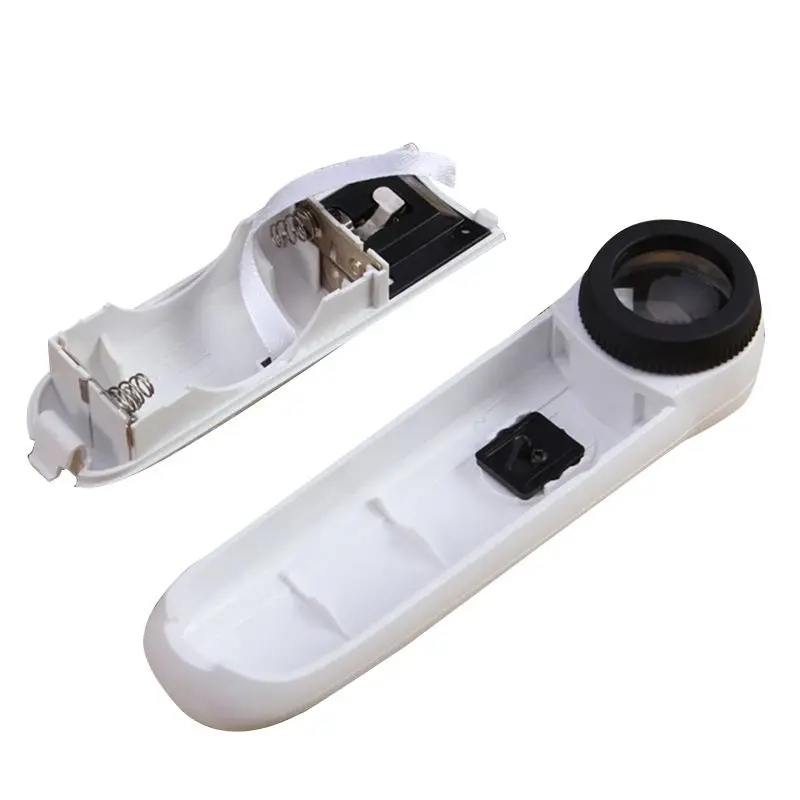 Optical Handheld Magnifier with 2LED Light Reading Magnifier 40x Optical Lens Magnifier
Optical Handheld Magnifier with 2LED Light Reading Magnifier 40x Optical Lens Magnifier