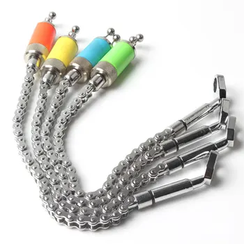 4 Pcs Flexible Bobbins Wear Resistant Bite Indicator Rigging Underwater Fishing Swinger Carp Metal Chain Alarm Tool Outdoor
4 Pcs Flexible Bobbins Wear Resistant Bite Indicator Rigging Underwater Fishing Swinger Carp Metal Chain Alarm Tool Outdoor