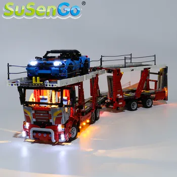 SuSenGo LED Light kit For TECHNIC Car Transporter Building Blocks Lighting Set Compatible with 42098 (Model Not Included) 
SuSenGo LED Light kit For TECHNIC Car Transporter Building Blocks Lighting Set Compatible with 42098 (Model Not Included)