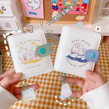 PVC Cute Bear Rabbit Diary Pocket Notebook For School Student Small Journal Traveler Notebook Cute Cartoon DIY Planner Set
PVC Cute Bear Rabbit Diary Pocket Notebook For School Student Small Journal Traveler Notebook Cute Cartoon DIY Planner Set
