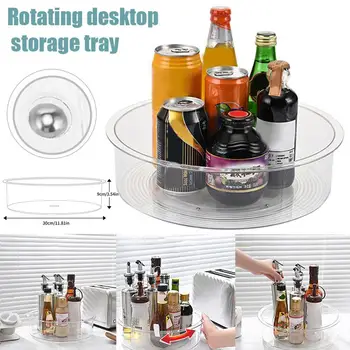 Wholesale 30cm Turntable Organizer Home Daily Product Holder Lazy Kitchen Organizers For Pantry Countertop Kitchen Supplies
Wholesale 30cm Turntable Organizer Home Daily Product Holder Lazy Kitchen Organizers For Pantry Countertop Kitchen Supplies