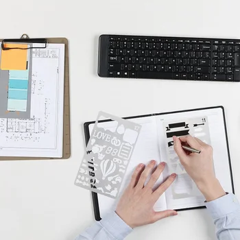 30PCS 4x7inch Assorted Style Plastic Drawing Painting Stencils Templates Set for Journal Scrapbook Photo Album Cards
30PCS 4x7inch Assorted Style Plastic Drawing Painting Stencils Templates Set for Journal Scrapbook Photo Album Cards