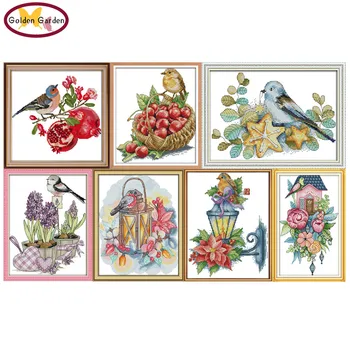 GG Bird and pomegranate Cross Stitch Set Handmade Craft Needlework Cross-Stitch Embroidery Kit Cross Stitch for Home Decor
GG Bird and pomegranate Cross Stitch Set Handmade Craft Needlework Cross-Stitch Embroidery Kit Cross Stitch for Home Decor