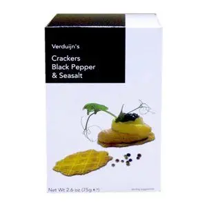 Galletas pimieta y sal verduijn s 75 gr.
Galletas pimieta y sal verduijn s 75 gr.