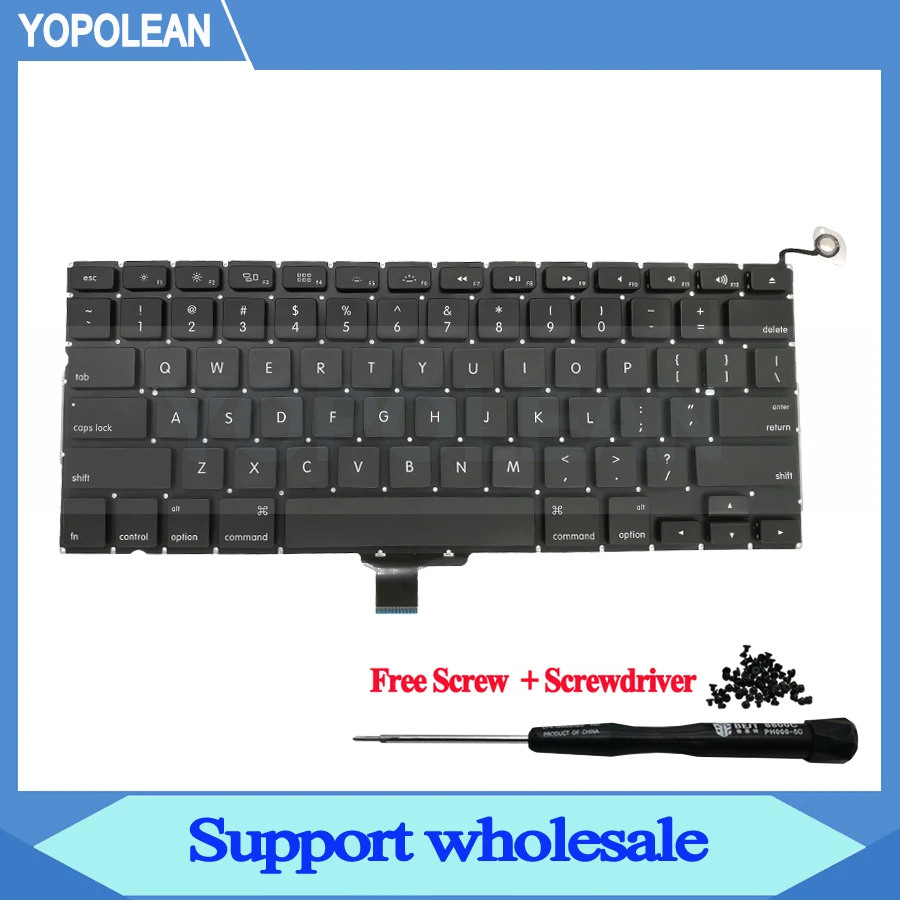 New US English Keyboard For Macbook Pro Unibody 13" A1278 Keyboard 2009 2010 2011 2012 Years
New US English Keyboard For Macbook Pro Unibody 13" A1278 Keyboard 2009 2010 2011 2012 Years