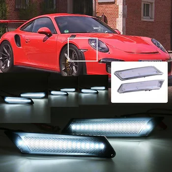 1Pair Led Side Marker Indicator Light For Porsche 911 997 987 Boxster Cayman New And High Quality
1Pair Led Side Marker Indicator Light For Porsche 911 997 987 Boxster Cayman New And High Quality