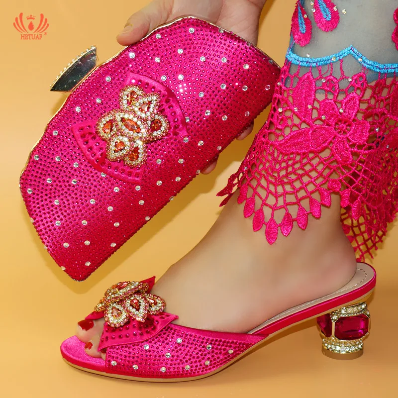 2019 New Arrival Fuchsia Color Italian Ladies Sexy Shoe And Bag Set For Party Ladies Pumps African Sandal Shoes for Wedding
2019 New Arrival Fuchsia Color Italian Ladies Sexy Shoe And Bag Set For Party Ladies Pumps African Sandal Shoes for Wedding