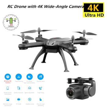 RC Drone 4K Professional Quadrocopter Aerial Photography Quadcopter Drones with Camera HD Fixed Heigh Dron Toy VS SG106 SG901
RC Drone 4K Professional Quadrocopter Aerial Photography Quadcopter Drones with Camera HD Fixed Heigh Dron Toy VS SG106 SG901