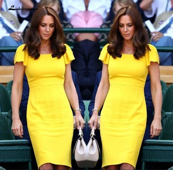 Cheap Simple Yellow Short Robe Satin Mother Of The Bride Dress for Weddings 2020 Vestido de Madrina de Boda Custom Made 
Cheap Simple Yellow Short Robe Satin Mother Of The Bride Dress for Weddings 2020 Vestido de Madrina de Boda Custom Made