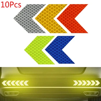Reflective Strip 10pcs Auto Motorcycle Electric Vehicle Bicycle Warning Reflective Sticker Body Scratch Decorative Arrow
Reflective Strip 10pcs Auto Motorcycle Electric Vehicle Bicycle Warning Reflective Sticker Body Scratch Decorative Arrow