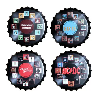 Rock Band Singer Beer Round Signs Beer Bottle Cap Tin Sign Cafe Bar Garage Wall Decor Metal Plaques Vintage Iron Plate Posters 
Rock Band Singer Beer Round Signs Beer Bottle Cap Tin Sign Cafe Bar Garage Wall Decor Metal Plaques Vintage Iron Plate Posters