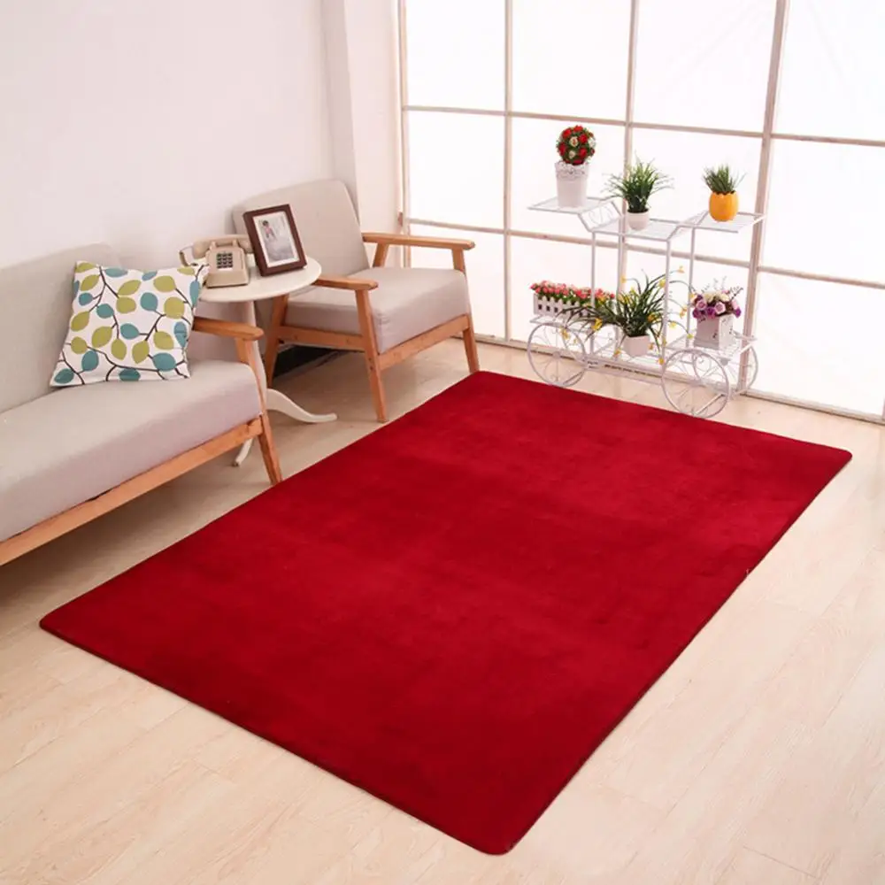 

40 cm x 60 cm / 50 cm x 80 cm candy color soft non-slip carpet home living room carpet decoration bedroom carpet floor mat