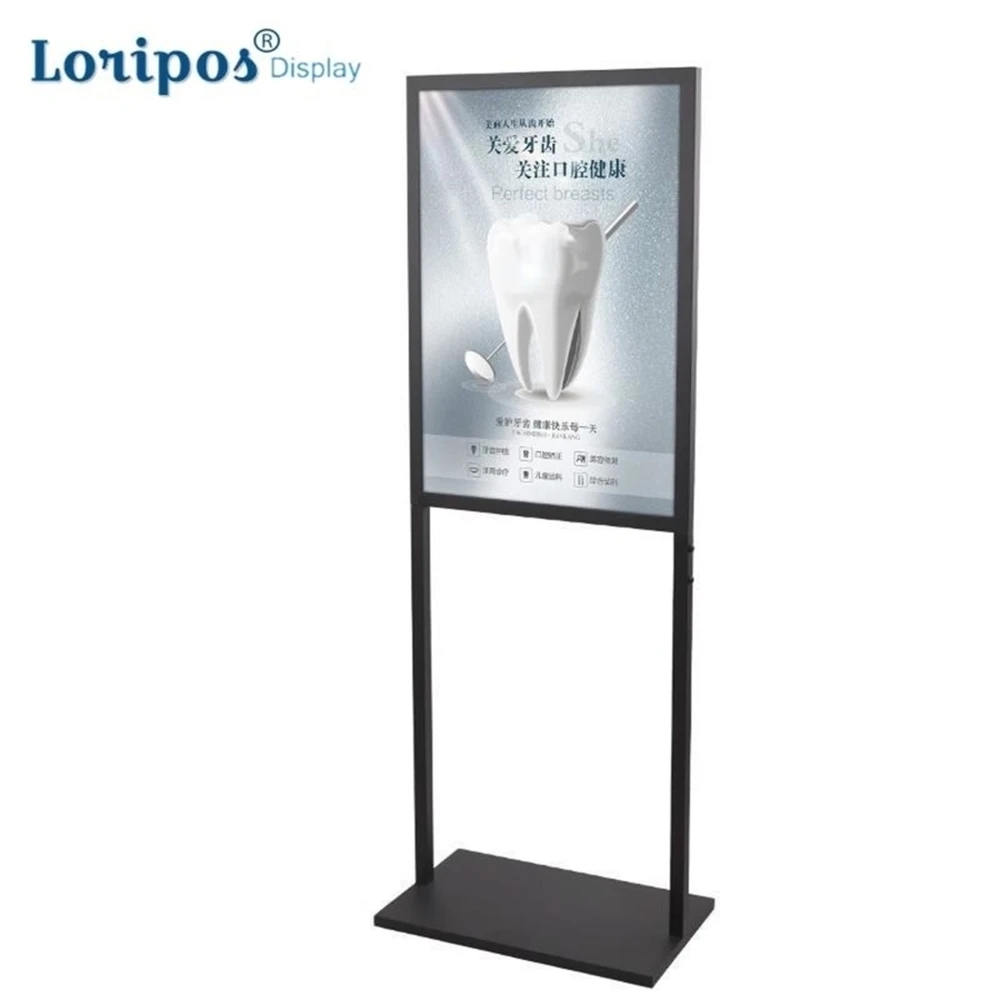 

Poster Pop Frame Portal Birthday Welcome Signage Wedding Photo Floor Stand Double Sided Door Banner Holder Rack