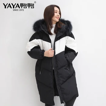 YAYA Down Jacket Woman Hooded Parkas Women Winter Jackets and Coats Women Clothes Fur Collar Coat
YAYA Down Jacket Woman Hooded Parkas Women Winter Jackets and Coats Women Clothes Fur Collar Coat