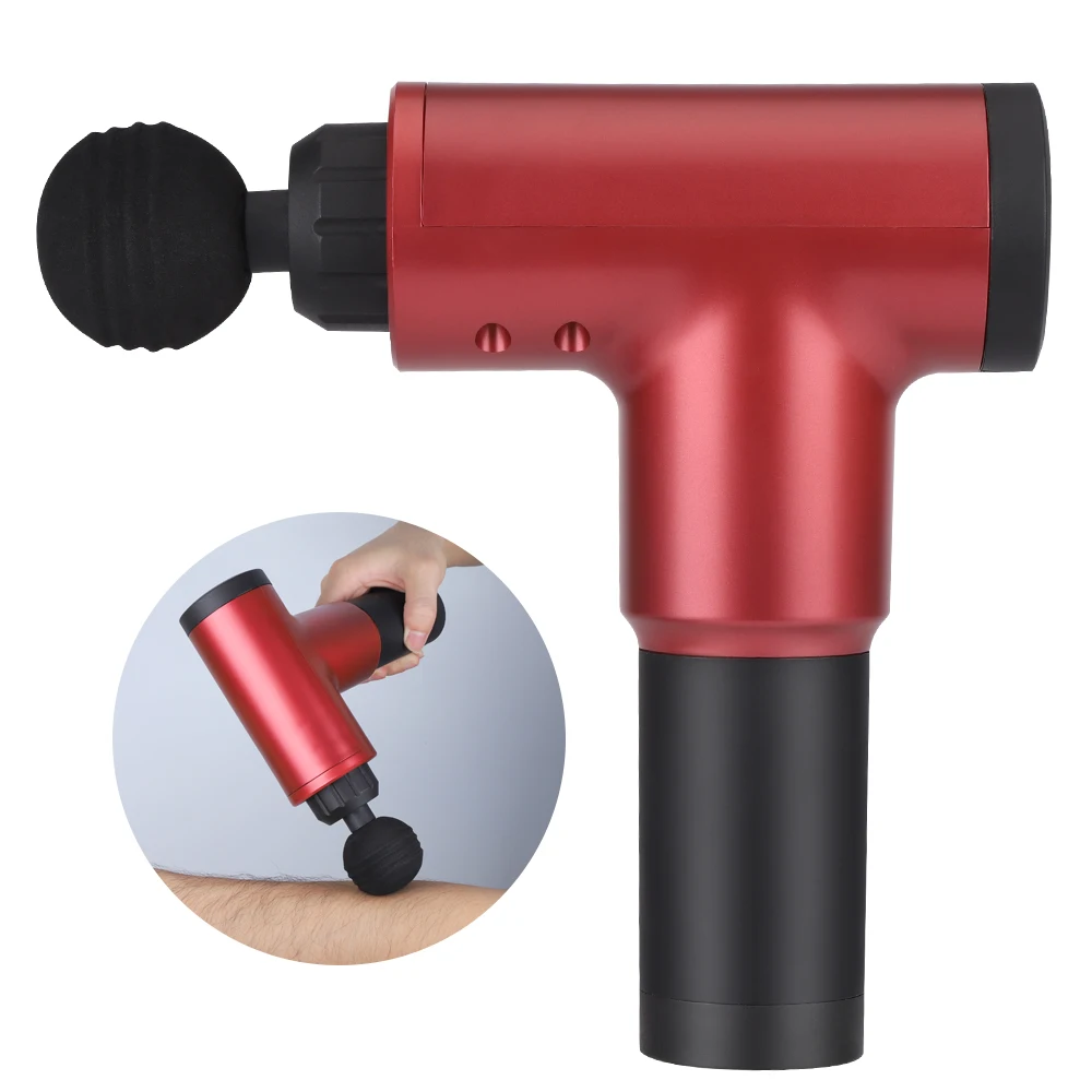 Rechargeable Muscle Massage Gun Adjustable Speed Cordless Powerful Handheld Tissue Muscle Massager Personal Massage Device
Rechargeable Muscle Massage Gun Adjustable Speed Cordless Powerful Handheld Tissue Muscle Massager Personal Massage Device