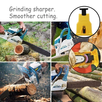 Teeth Sharpener Saw Chain Sharpener Bar-Mounted Fast Grinding Electric Power Chainsaw Chain Sharpener Woodworking Tools
Teeth Sharpener Saw Chain Sharpener Bar-Mounted Fast Grinding Electric Power Chainsaw Chain Sharpener Woodworking Tools