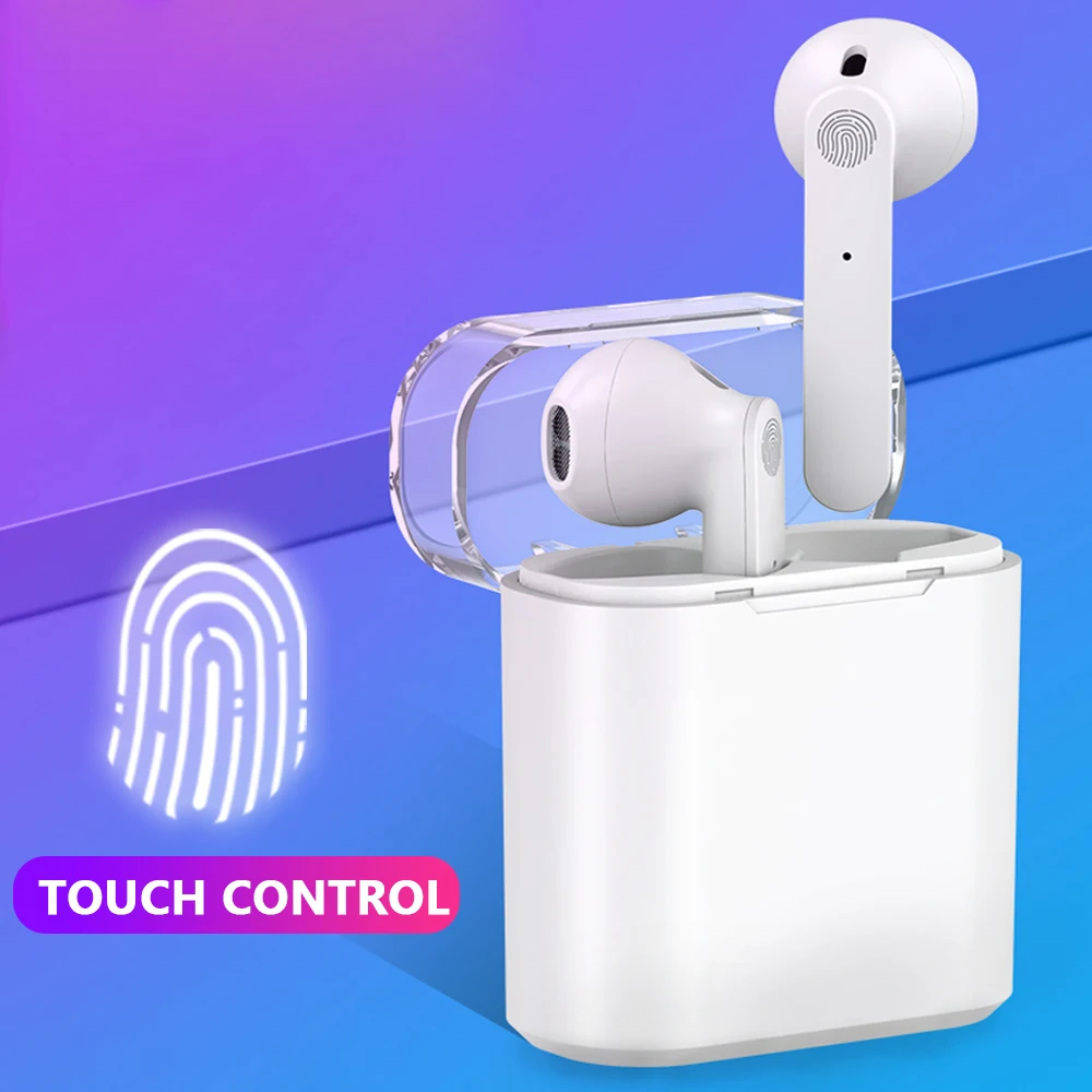 Wireless Bluetooth Earphone Touch Control TWS Headset HIFI Sound Noise Reduction Earbuds with Microphone for IOS Android Phone
Wireless Bluetooth Earphone Touch Control TWS Headset HIFI Sound Noise Reduction Earbuds with Microphone for IOS Android Phone