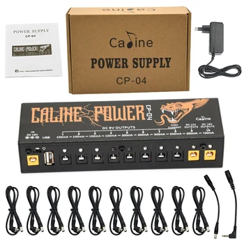 Caline Cp-04 Guitar Pedal Power Supply 10 Isolated Output Power Tuner Short Circuit /Overcurrent Protection Guitar Effect Power,
Caline Cp-04 Guitar Pedal Power Supply 10 Isolated Output Power Tuner Short Circuit /Overcurrent Protection Guitar Effect Power,
