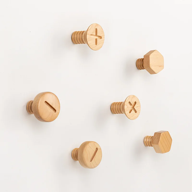 Creative Wood wall hanging Originality Woodiness Screw Hook Northern Europe Wall Decoration button hanger Coat Hook Peg
Creative Wood wall hanging Originality Woodiness Screw Hook Northern Europe Wall Decoration button hanger Coat Hook Peg