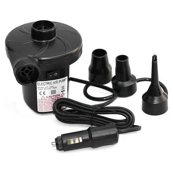 110V 12V Electric Inflatable Pump Air Filling Compressor With 3 Nozzles for Pool Float Blow up Pool Raft Bed Boat Toy US Plug
110V 12V Electric Inflatable Pump Air Filling Compressor With 3 Nozzles for Pool Float Blow up Pool Raft Bed Boat Toy US Plug